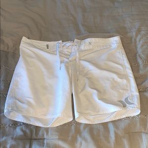 White Hurley Woman’s Board Shorts